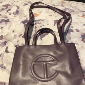 Brand new never used Telfar bag Medium got from Stockx eggplant